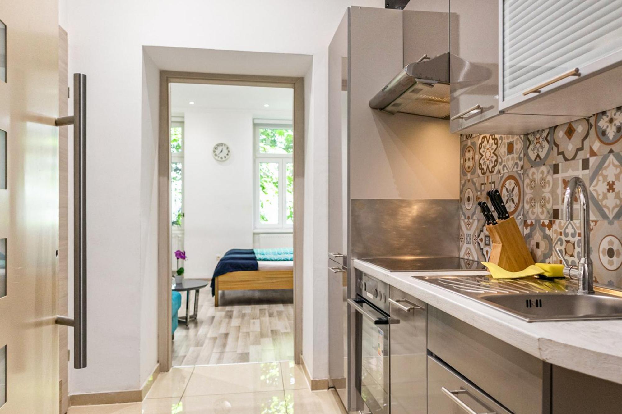Chic 1Br Apt Near Biggest Amusementpark Of Viena Exterior foto